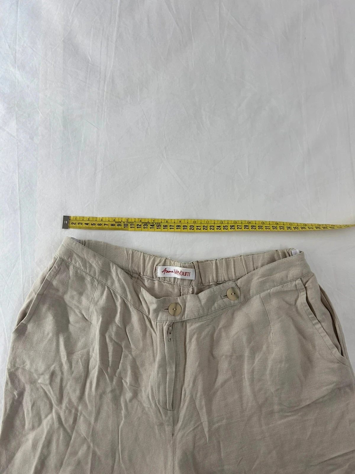 Cream beige pants Anne Weyburn – photo 6